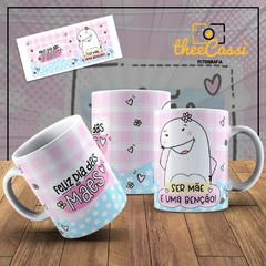 Caneca Personalizada- Ser mãe é uma benção Flork