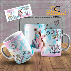 Caneca Personalizada- Mãe de menino, para melhor mãe do universo (cópia)