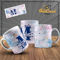 Caneca Personalizada- Mãe te amo!