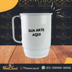 Caneca de alumínio personalizada