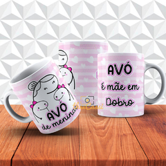 Caneca personalizada Vovó 0029