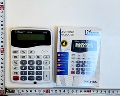 KK-118A CALCULADORA CHICA CAJA 455001