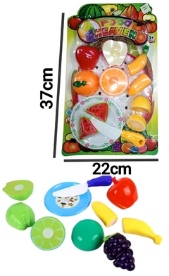 SET DE FRUTAS C/BELCRO CH 611646/661576