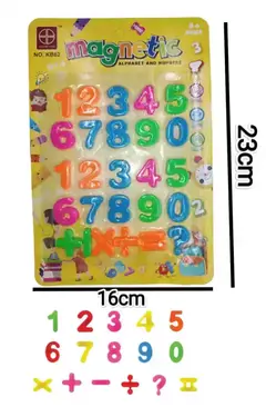 370539 NUMEROS MAGNETICOS IMANTADOS BLISTER 138642