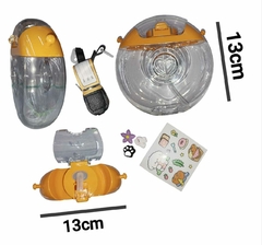 108937 BOTELLA CANTIMPLORA PLANA 13CM DIAMETRO 510893