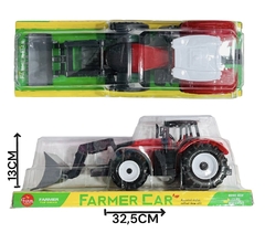 TRACTOR EXCAVADORA A FRICCION 33X11,5X14CM 610966/038366