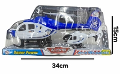 HELICOPTERO 34X9X16CM 611504/083015