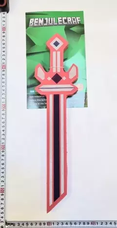 ESPADA LEGENDARIA 3D BENJULECRAFT