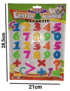 370543 SET NUMEROS MAGNETICOS IMANTADOS 773349