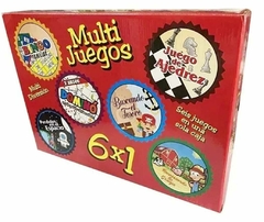 MULTIJUEGOS 6X1 JUEGO MESA