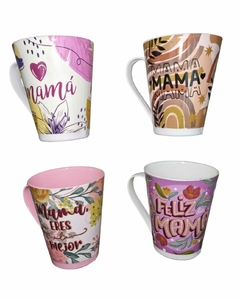 TAZA CONICA ESTAMPADA MAMÁ 45191