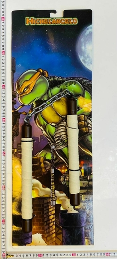 NUNCHAKU MICHELANGELO TORTUGAS NINJA