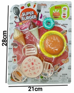 SET DE COCINA HAMBURGUESA 611674/979083