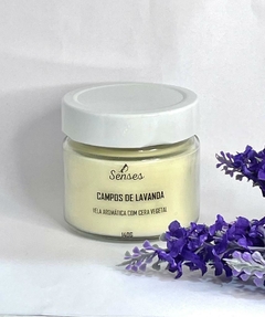 Vela Ecológica Perfumada Campos de Lavanda com óleos essenciais - comprar online