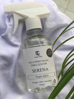 Água Perfumada para Lencóis Serena - toque suave na internet