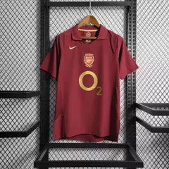 Camisa Retrô Arsenal Home 2005/06