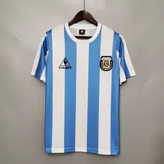 Camisa Retrô Argentina Home 1986