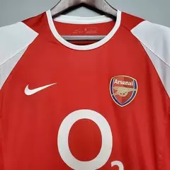 Camisa Retrô Arsenal Home 2002/04 na internet