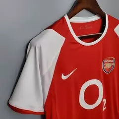 Camisa Retrô Arsenal Home 2002/04 - Affluence Sports | Loja Online de Chuteiras.