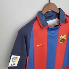 Camisa Retrô Barcelona Home 2003/04 - Affluence Sports | Loja Online de Chuteiras.