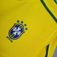 Camisa Retrô Brasil Home 1998 na internet