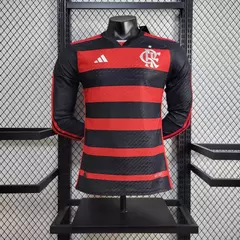 CAMISA FLAMENGO HOME (1) 2024/25 ADIDAS JOGADOR MANGA LONGA