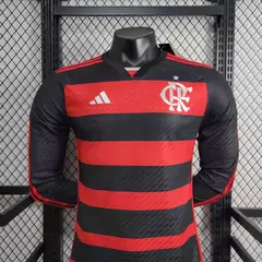 CAMISA FLAMENGO HOME (1) 2024/25 ADIDAS JOGADOR MANGA LONGA - comprar online