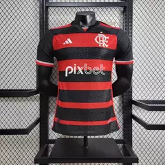 CAMISA FLAMENGO HOME (1) 2024/25 ADIDAS JOGADOR MASCULINA COM PATROCÍNIO MASTER