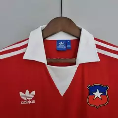 Camisa Retrô Chile Home 1982 na internet