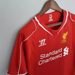 Camisa Retrô Liverpool Home 2014/15 - Affluence Sports | Loja Online de Chuteiras.