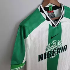 Camisa Retrô Nigéria Away 1997/98 - Affluence Sports | Loja Online de Chuteiras.