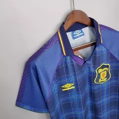 Camisa Retrô Escócia Home 1994/96 - Affluence Sports | Loja Online de Chuteiras.