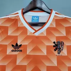 Camisa Retrô Holanda Home 1988 na internet