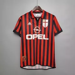 Camisa Retrô Milan Home 1999/00