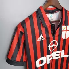 Camisa Retrô Milan Home 1999/00 - Affluence Sports | Loja Online de Chuteiras.