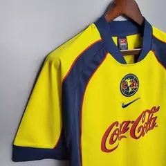 Camisa Retrô America do México Home 2001/02 na internet