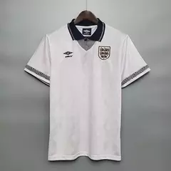 Camisa Retrô Inglaterra Home 1990