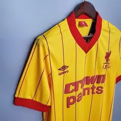 Camisa Retrô Liverpool Away 1984 - Affluence Sports | Loja Online de Chuteiras.