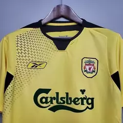 Camisa Retrô Liverpool Away 2004/05 na internet