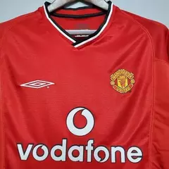 Camisa Retrô Manchester United Home 2000/01 na internet