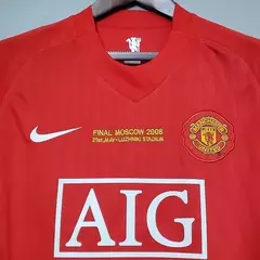 Camisa Retrô Manchester United Final UCL 2007/08 na internet