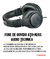Fone de Ouvido Audio Technica ATH-M20X Headphone DJ Preto - comprar online
