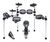 Bateria Eletrônica Alesis Command Mesh Kit Com 8 Peças na internet