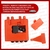 Amplificador De Fone Ouvido Power Click Db 05 Color Laranja - A GUITARRA DE PRATA