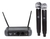 Microfone Sem Fio Lexsen Lm-258u-pll Uhf 1 Canal 2 Mics - comprar online