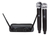 Microfone Sem Fio Lexsen Lm-258u-pll Uhf 1 Canal 2 Mics