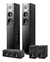 Caixa Home Theater Jamo S 606 Hcs 3 Black Ash Cinema Em Casa