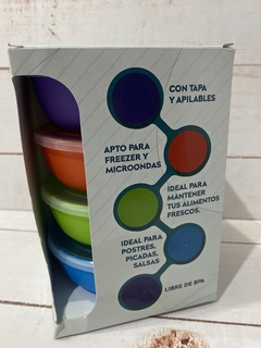 SET MINI BOWLS X4 - tienda online