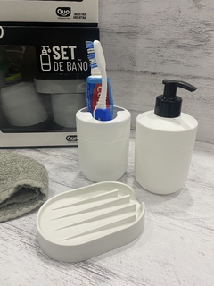 Set Baño trío dinamico - comprar online