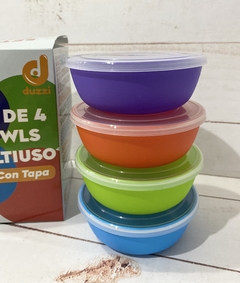 SET MINI BOWLS X4 - comprar online